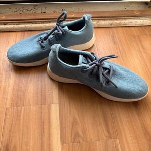 Allbirds Blue Wool Sneakers Size 8